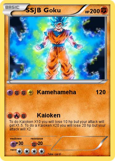 Pokemon SSJB Goku