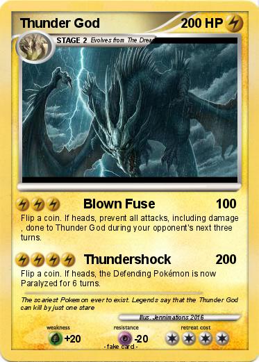Pokemon Thunder God