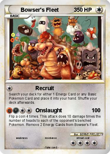 Pokemon Bowser's Fleet          3