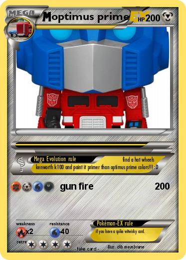 Pokemon optimus prime