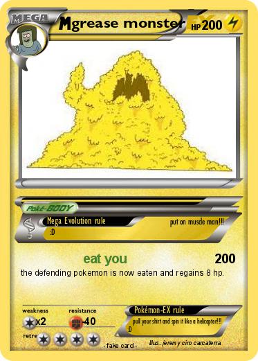 Pokemon grease monster