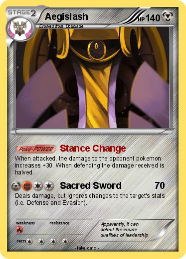 Pokemon Aegislash