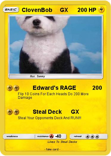 Pokemon ClovenBob     GX