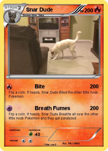 Pokemon Snar Dude