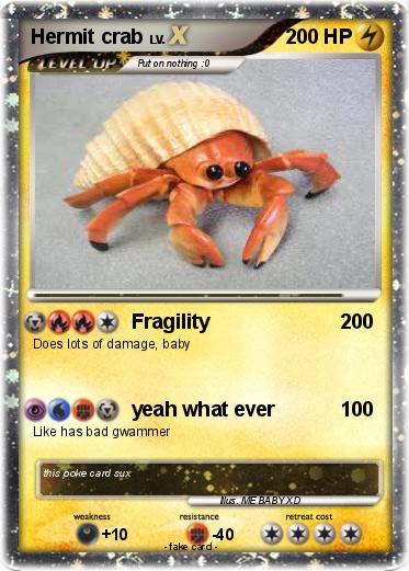 Pokemon Hermit crab