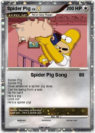Pokemon Spider Pig