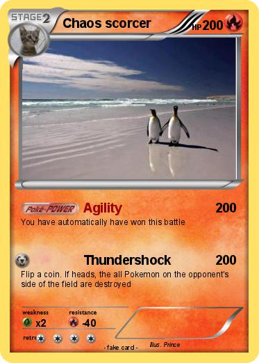Pokemon Chaos scorcer