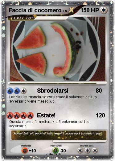 Pokemon Faccia di cocomero
