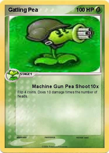 Pokemon Gatling Pea