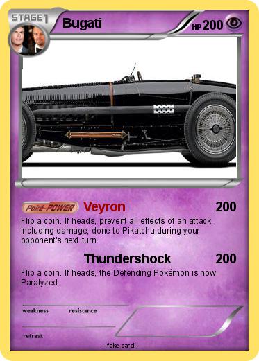 Pokemon Bugati