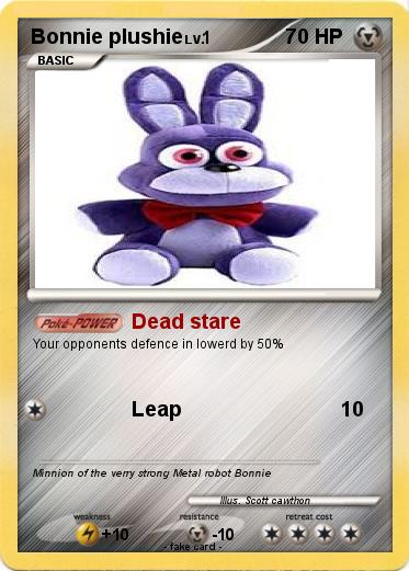 Pokemon Bonnie plushie