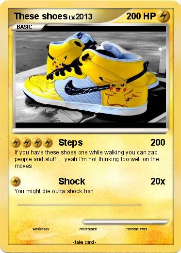 Pokemon These shoes