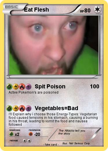 Pokemon Eat Flesh