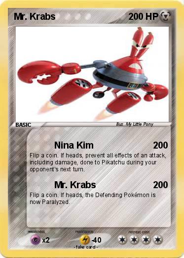 Pokemon Mr. Krabs