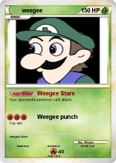 Pokemon weegee