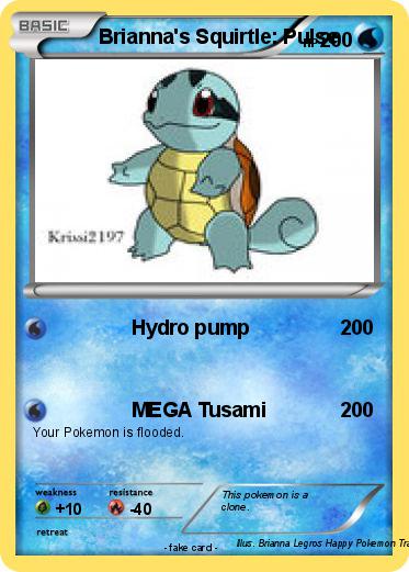 Pokemon Brianna's Squirtle: Pulse