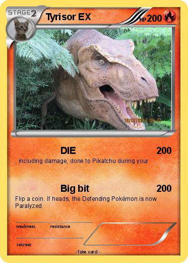 Pokemon Tyrisor EX