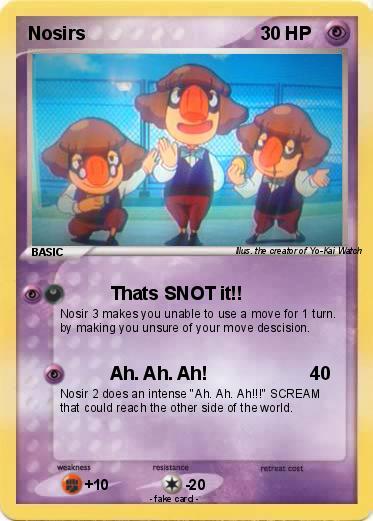 Pokemon Nosirs