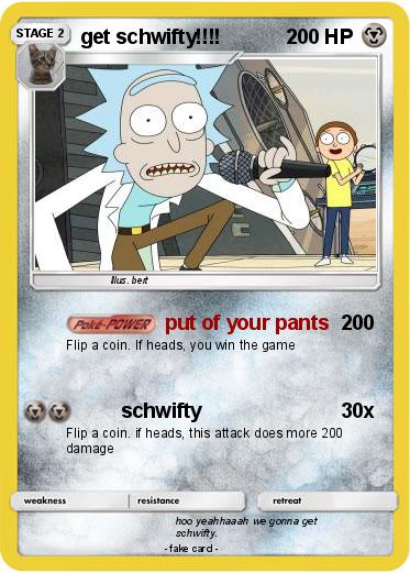 Pokemon get schwifty!!!!