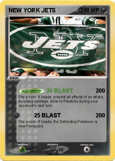 Pokemon NEW YORK JETS