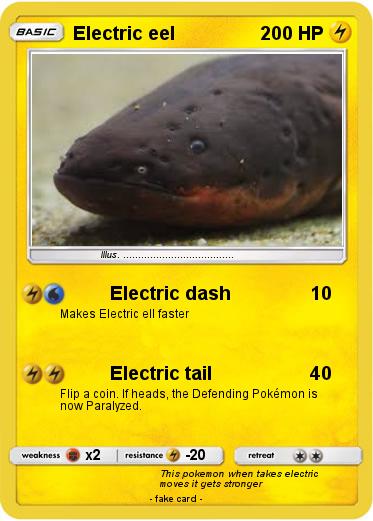 Pokemon Electric eel