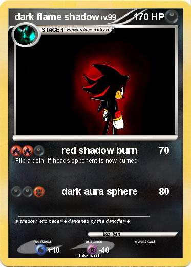 Pokemon dark flame shadow