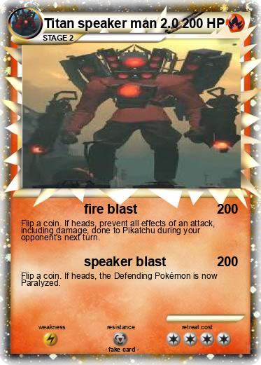 Pokemon Titan speaker man 2.0