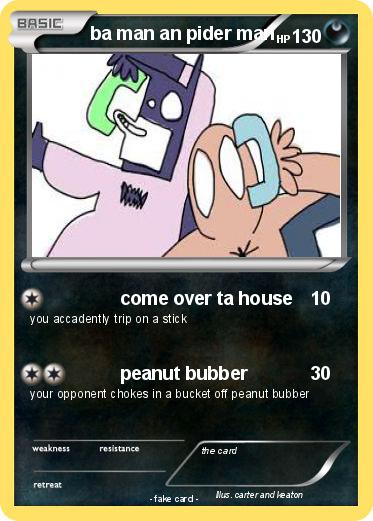 Pokemon ba man an pider man