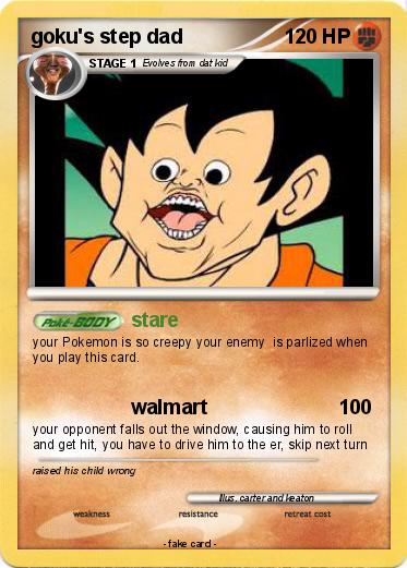 Pokemon goku's step dad