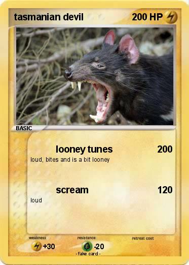 Pokemon tasmanian devil