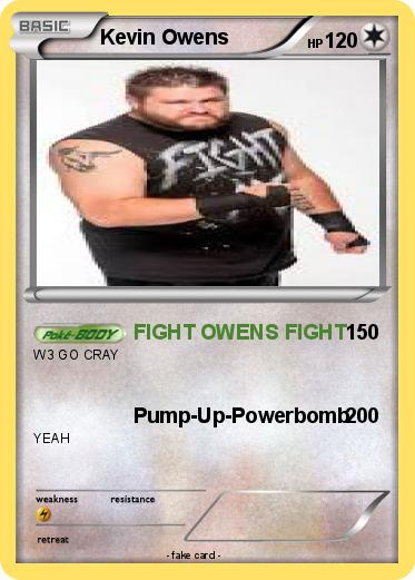 Pokemon Kevin Owens
