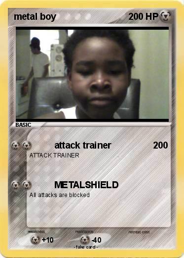 Pokemon metal boy