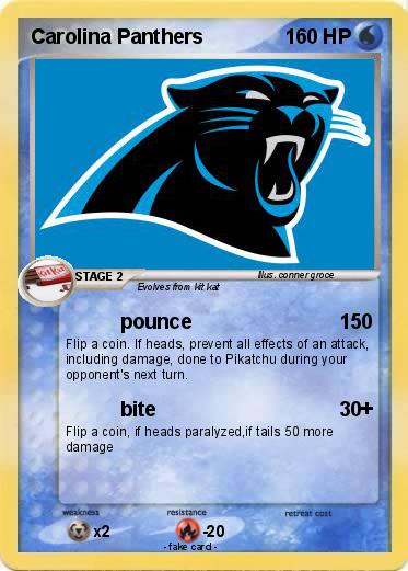 Pokemon Carolina Panthers
