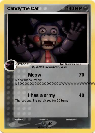 Pokemon Candy the Cat
