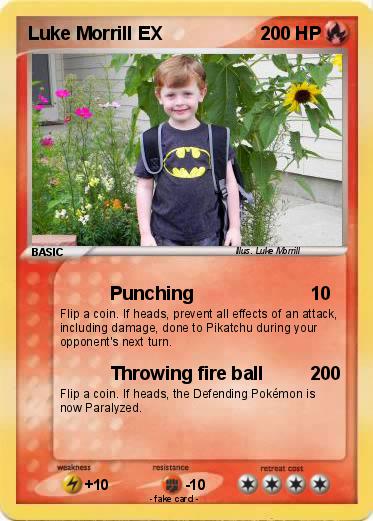 Pokemon Luke Morrill EX