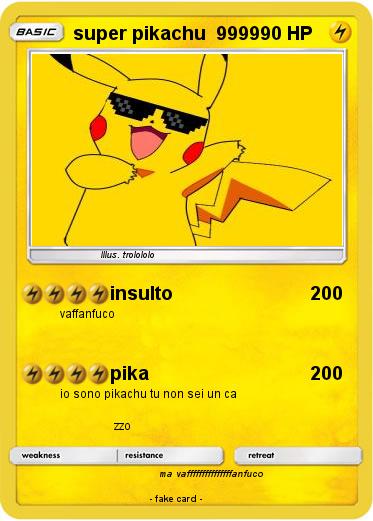 Pokemon super pikachu  9999