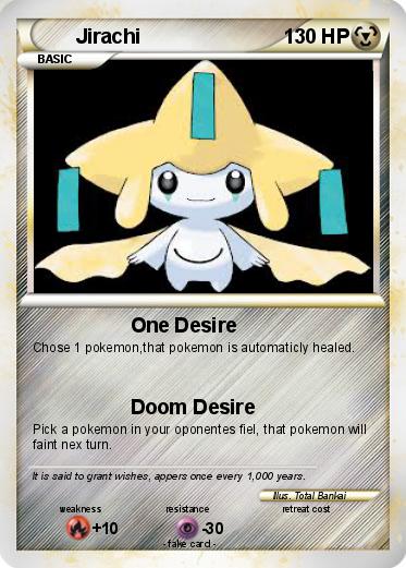 Pokemon Jirachi