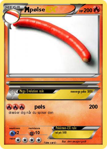 Pokemon pølse