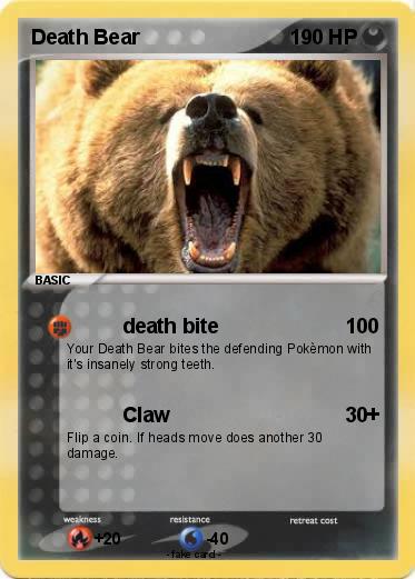 Pokemon Death Bear