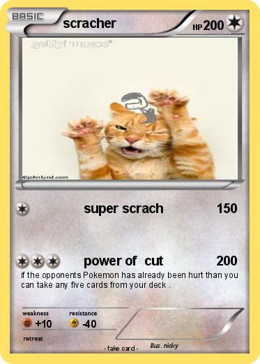 Pokemon scracher