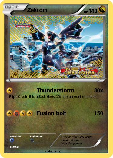 Pokemon Zekrom
