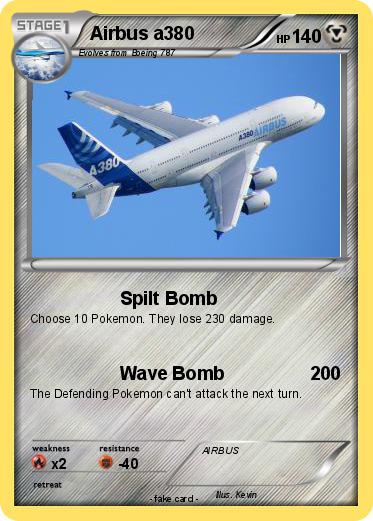 Pokemon Airbus a380