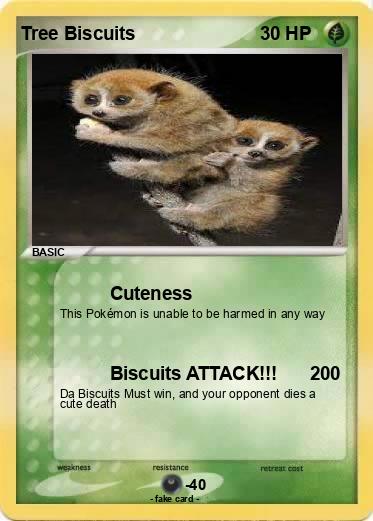 Pokemon Tree Biscuits