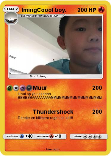 Pokemon ImingCoool boy.