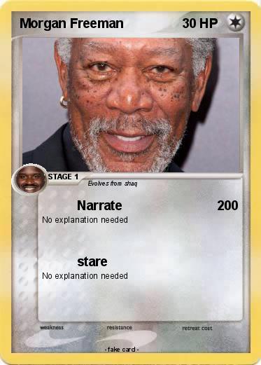 Pokemon Morgan Freeman