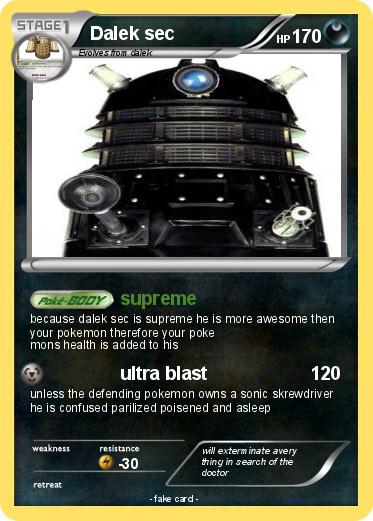 Pokemon Dalek sec
