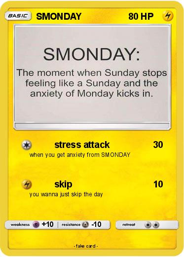 Pokemon SMONDAY