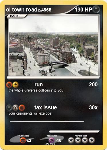 Pokemon ol town road