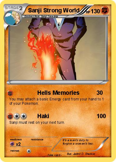 Pokemon Sanji Strong World