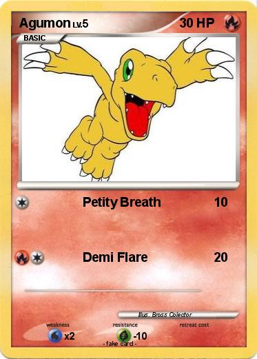 Pokemon Agumon